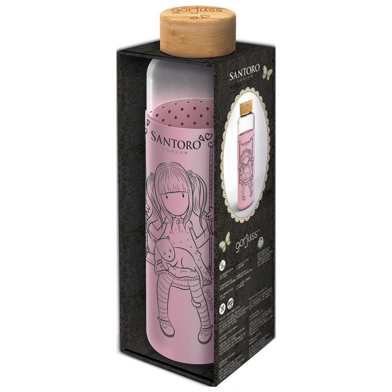 Imagen de Botella Cristal Gorjuss Funda Silicona 585Ml parte de nuestra colección en Espadas y más, sitio oficial.