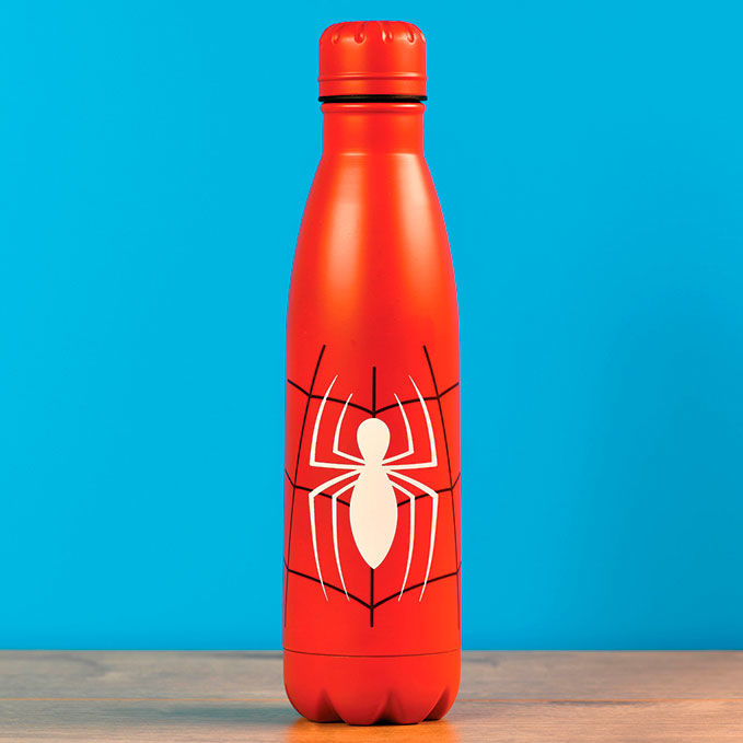 Imagen 2 de Botella Metal Great Power Spiderman Marvel
