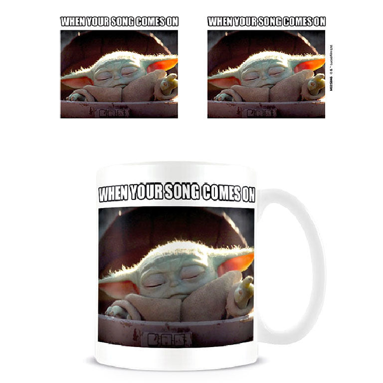 Imagen de Taza When Your Song Comes On The Mandalorian Star Wars parte de nuestra colección en Espadas y más, sitio oficial.