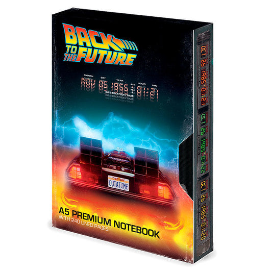 Imagen 2 de Cuaderno A5 Premium Vhs Regreso Al Futuro