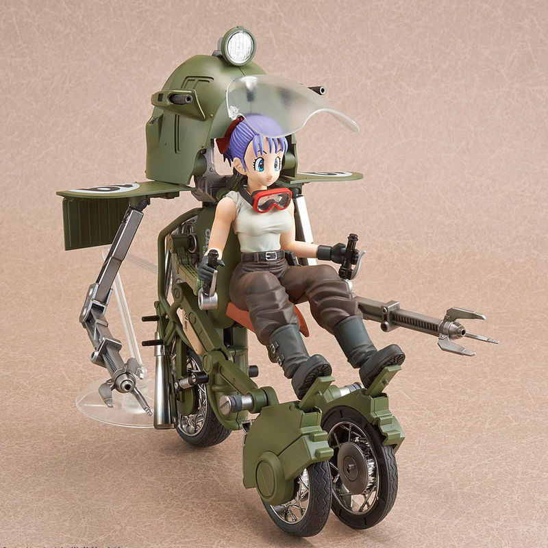 Imagen 4 - Figura Bulma Variable N19 Motorcycle Model Kit Dragon Ball 16Cm