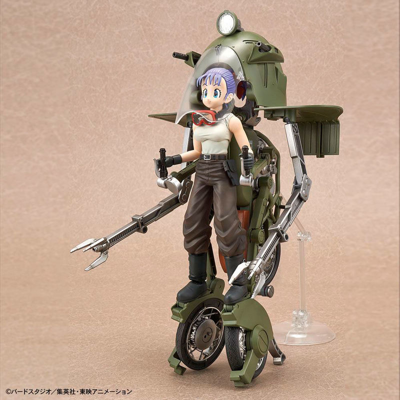 Imagen 5 - Figura Bulma Variable N19 Motorcycle Model Kit Dragon Ball 16Cm