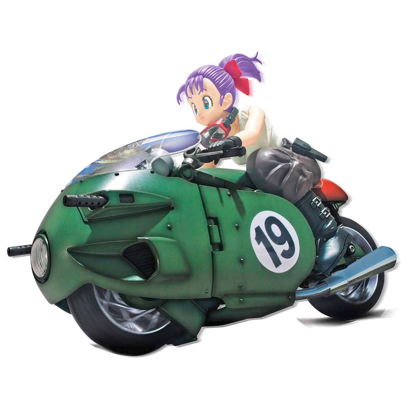 Imagen 6 - Figura Bulma Variable N19 Motorcycle Model Kit Dragon Ball 16Cm