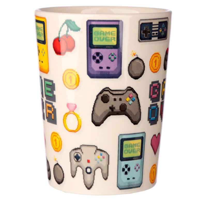 Imagen 2 - Taza Asa 3D Joystick Pixel Game Over