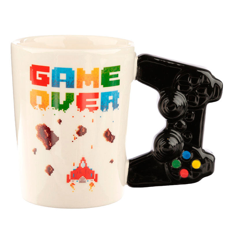 Imagen 6 - Taza Asa 3D Mando Videojuego Pixel Game Over