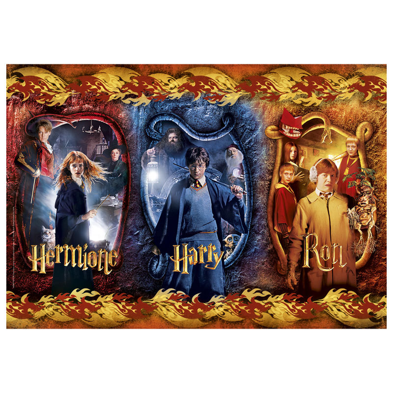 Imagen de Puzzle Harry, Ron Y Hermione Harry Potter 104Pz parte de nuestra colección en Espadas y más, sitio oficial.