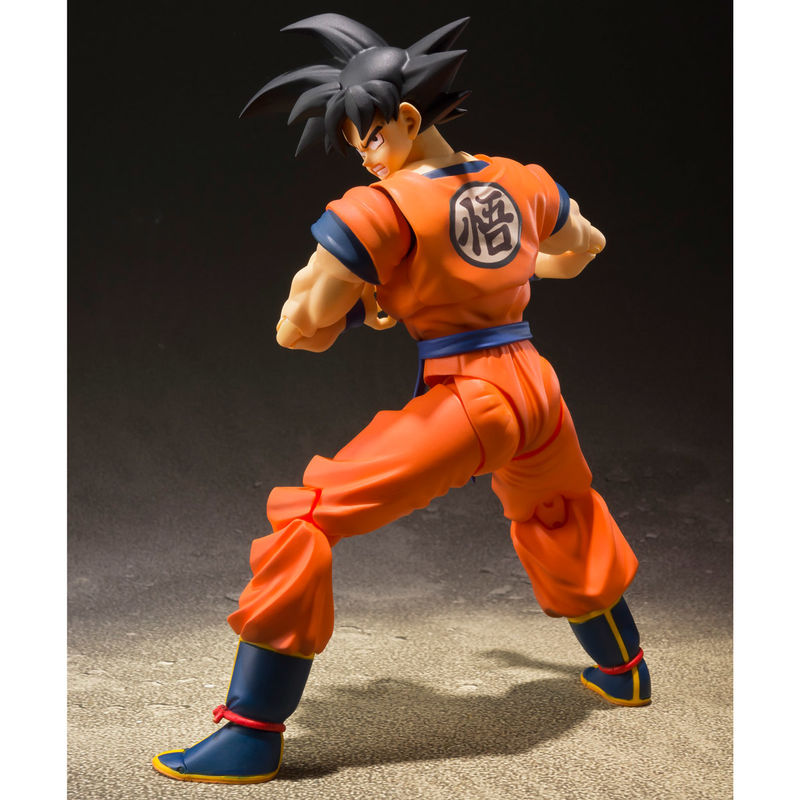 Imagen de Figura Son Goku Saiyan Raised On Earth Dragon Ball 14Cm parte de nuestra colección en Espadas y más, sitio oficial.