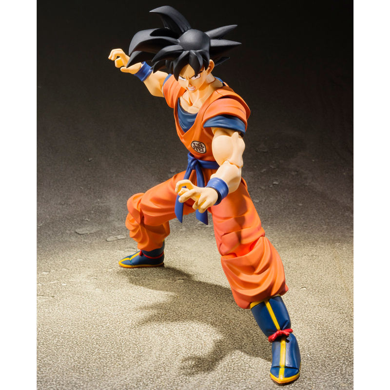 Imagen de Figura Son Goku Saiyan Raised On Earth Dragon Ball 14Cm parte de nuestra colección en Espadas y más, sitio oficial.