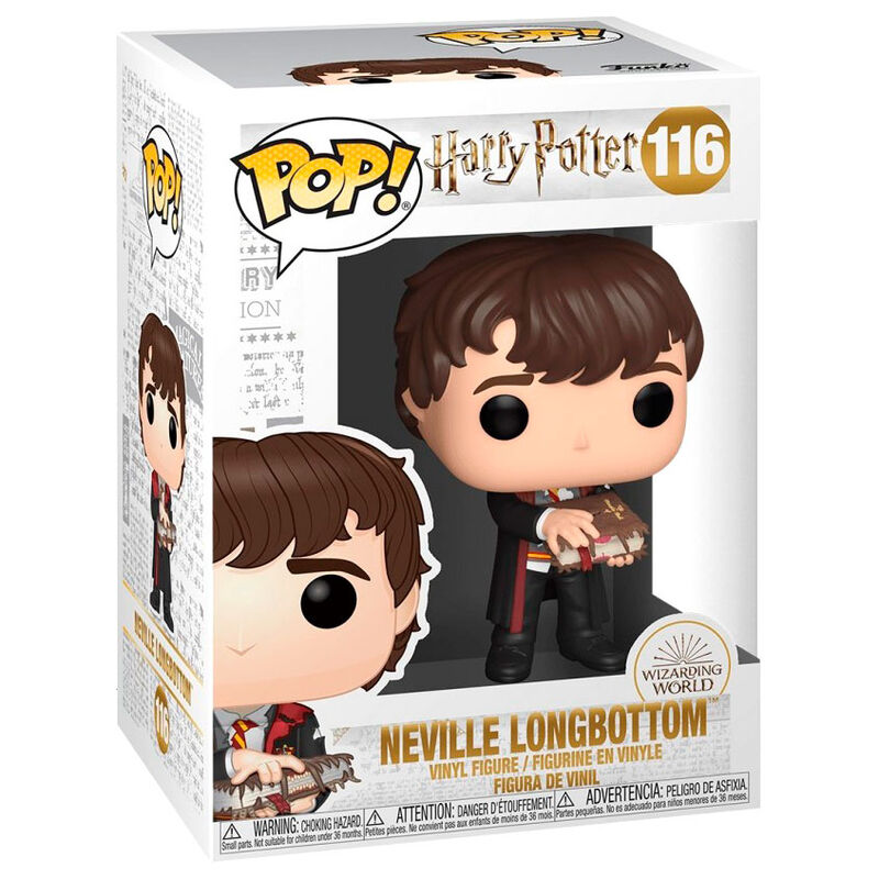 Imagen de Figura Pop Harry Potter Neville With Monster Book parte de nuestra colección en Espadas y más, sitio oficial.