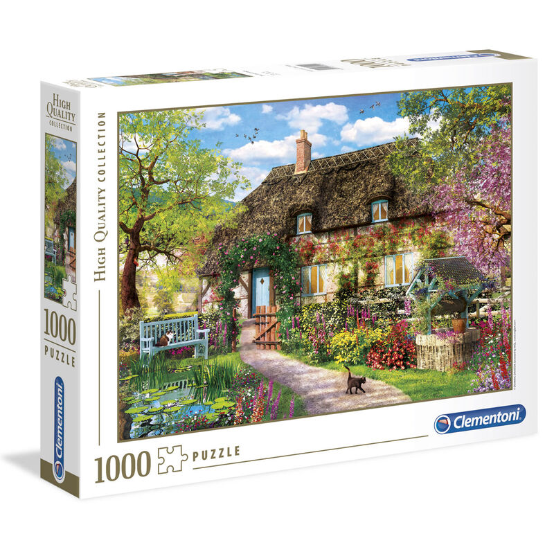 Imagen de Puzzle High Quality The Old Cottage 1000Pzs parte de nuestra colección en Espadas y más, sitio oficial.