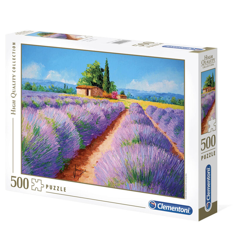 Imagen de Puzzle High Quality Lavender Scent 500Pzs parte de nuestra colección en Espadas y más, sitio oficial.