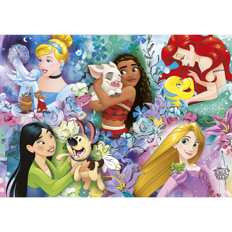 Imagen 1 - Puzzle Princesas Disney 60Pzs