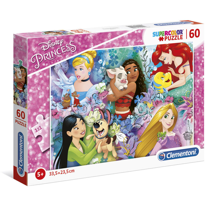 Imagen 2 - Puzzle Princesas Disney 60Pzs