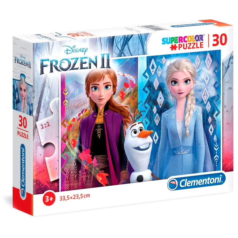 Imagen de Puzzle Frozen 2 Disney 30Pzs parte de nuestra colección en Espadas y más, sitio oficial.