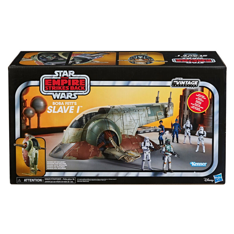 Imagen de Replica Nave Slave 1 Boba Fett Star Wars Vintage Collection parte de nuestra colección en Espadas y más, sitio oficial.