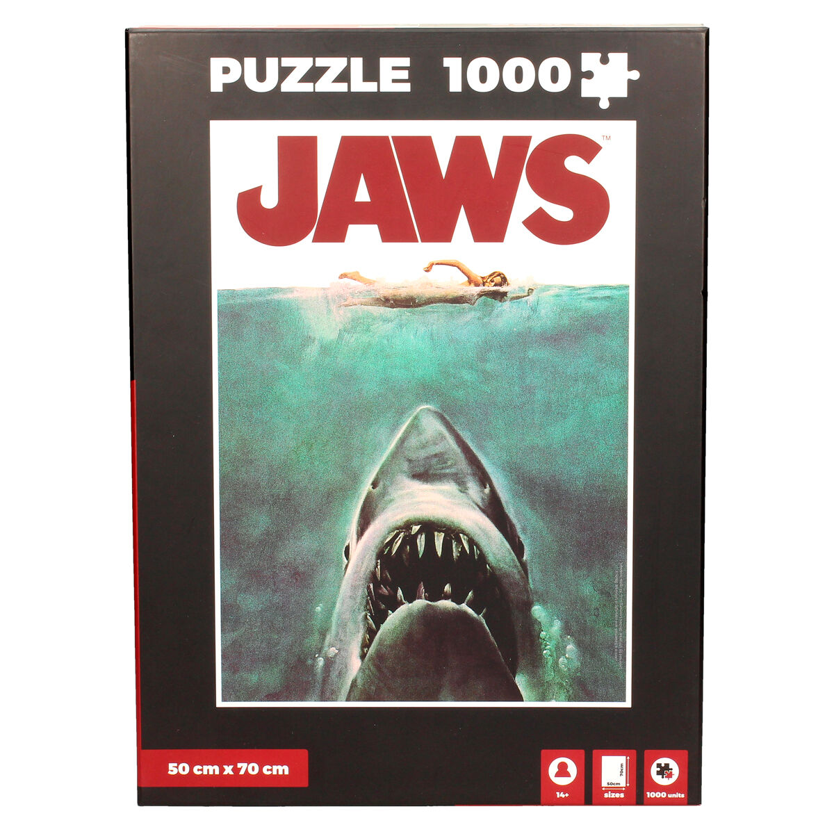 Imagen 1 - Puzzle Poster Tiburon 1000Pzs