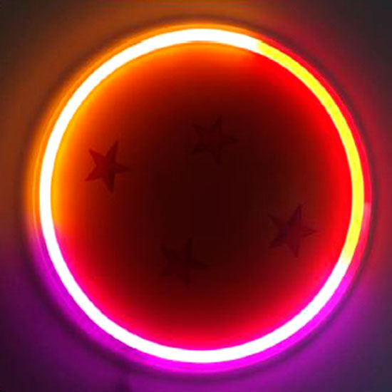 Imagen 1 - Lampara Mural Neon Bola De Dragon Dragon Ball Z