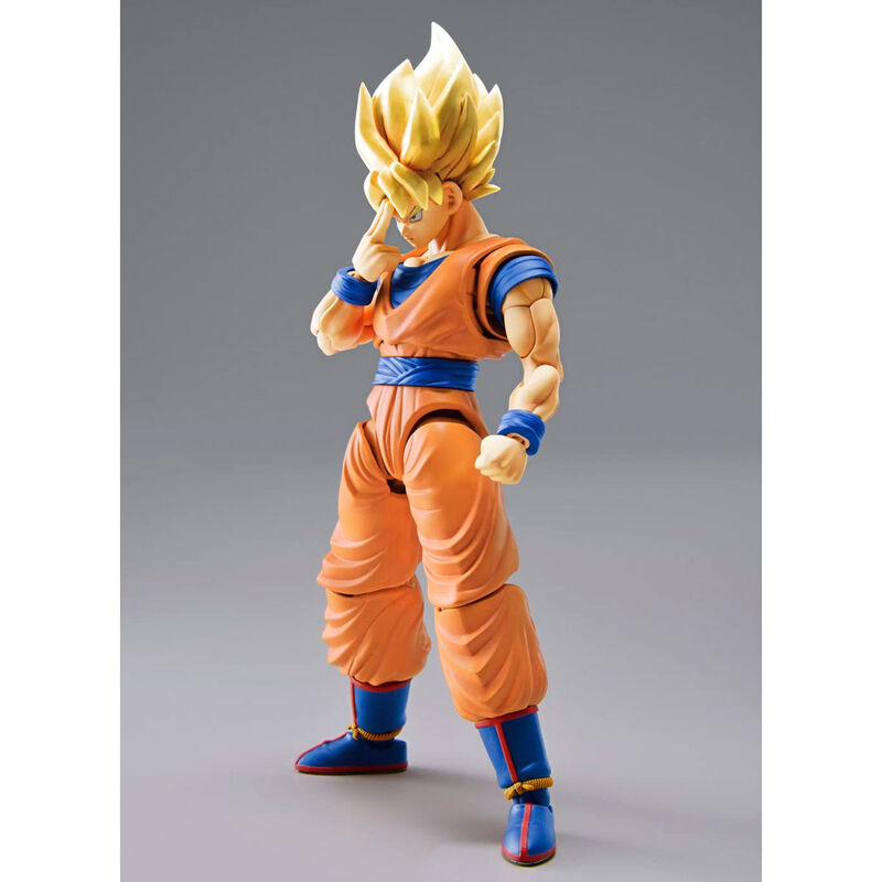 Imagen de Figura Super Saiyan Goku New Version Model Kit Rise Standard Dragon Ball Z 16Cm parte de nuestra colección en Espadas y más, sitio oficial.