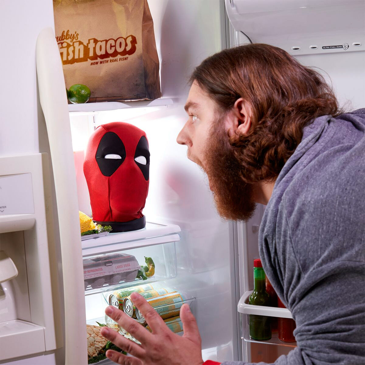 Imagen 10 - Cabeza Premium Interactiva Deadpool Marvel Legends Ingles