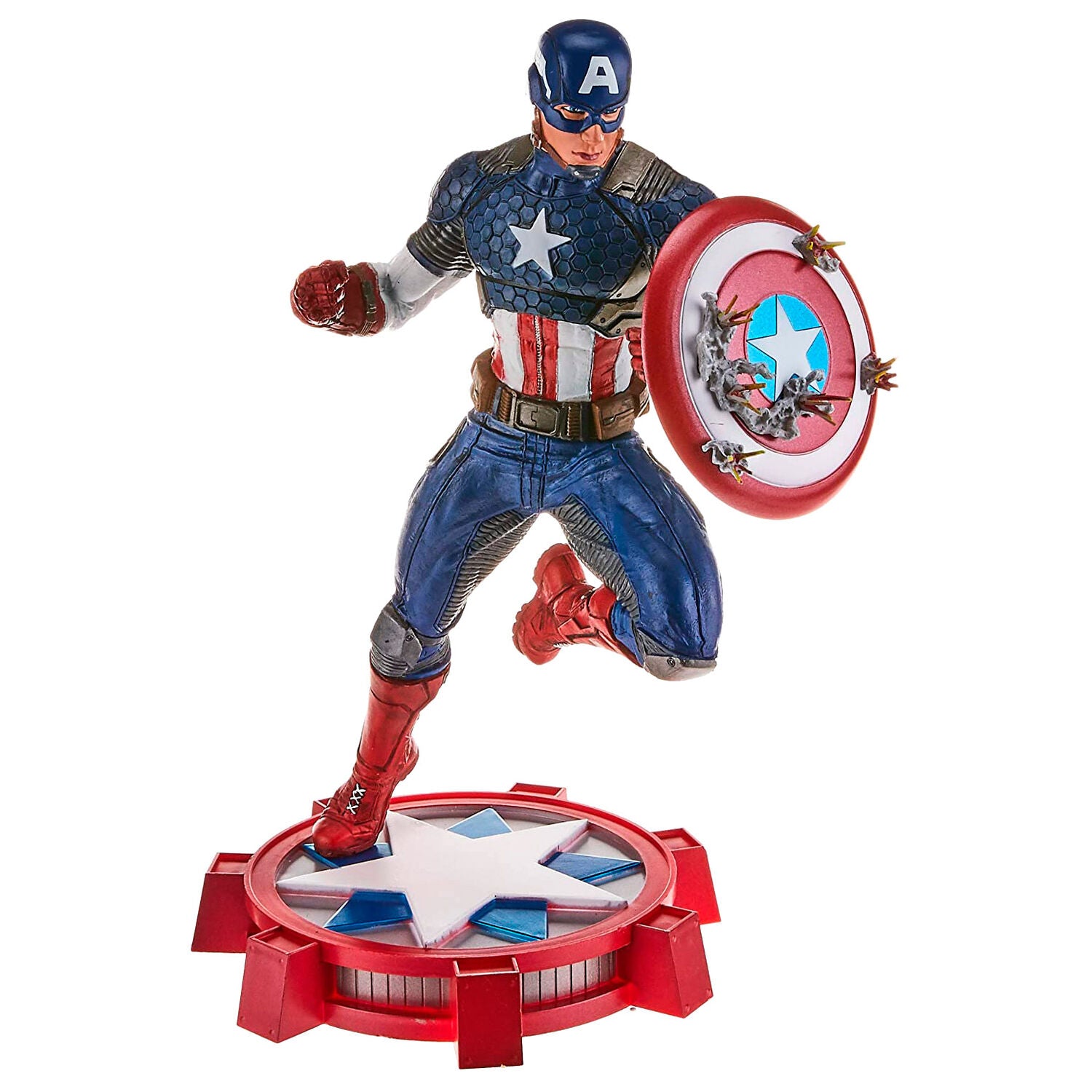 Imagen de Estatua Diorama Capitan America Marvel Now! 23Cm parte de nuestra colección en Espadas y más, sitio oficial.