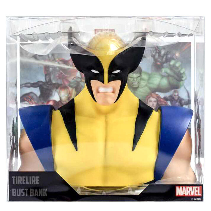 Imagen 1 - Busto Hucha Lobezno X-men Marvel 20Cm