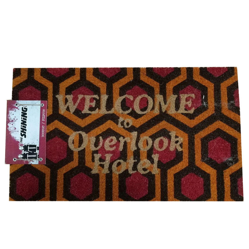 Imagen de Felpudo Welcome To Overlook Hotel El Resplandor parte de nuestra colección en Espadas y más, sitio oficial.