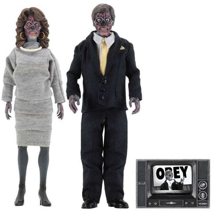 Imagen de Blister 2 Figuras Estan Vivos They Live parte de nuestra colección en Espadas y más, sitio oficial.