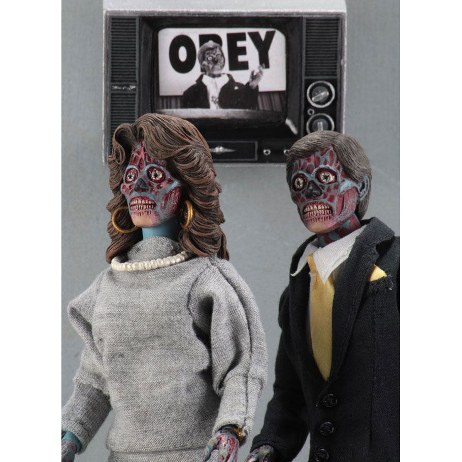 Imagen de Blister 2 Figuras Estan Vivos They Live parte de nuestra colección en Espadas y más, sitio oficial.