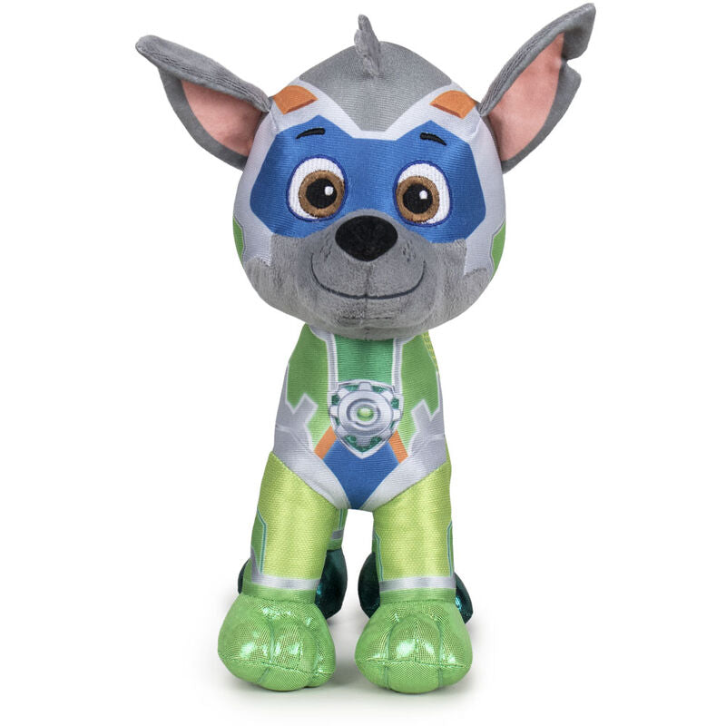 Compra Peluche Rocky Patrulla Canina Paw Patrol 27Cm Espadas y más