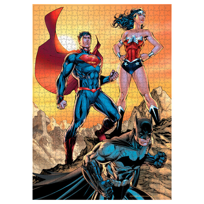 Imagen de Puzzle Liga De La Justicia Dc Comics 1000Pzs parte de nuestra colección en Espadas y más, sitio oficial.