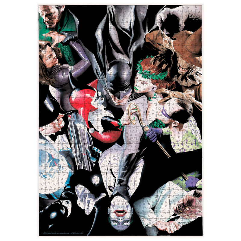 Imagen 1 - Puzzle Batman Enemigos Dc Comics 1000Pzs