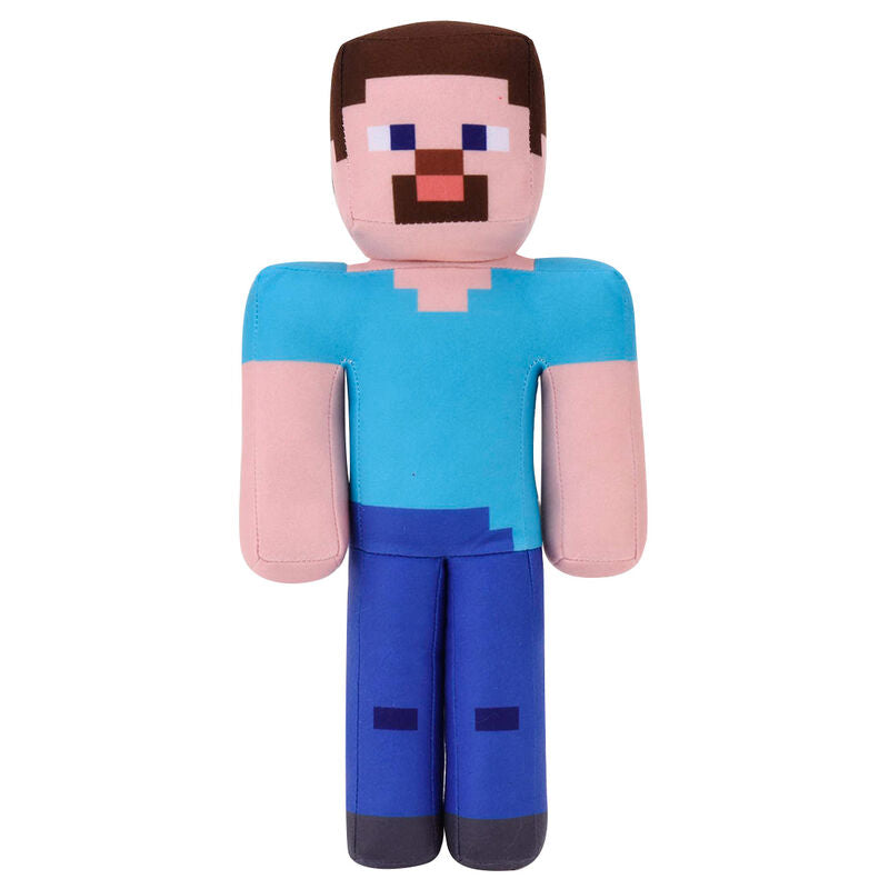 Imagen de Peluche Steve Minecraft 35Cm parte de nuestra colección en Espadas y más, sitio oficial.
