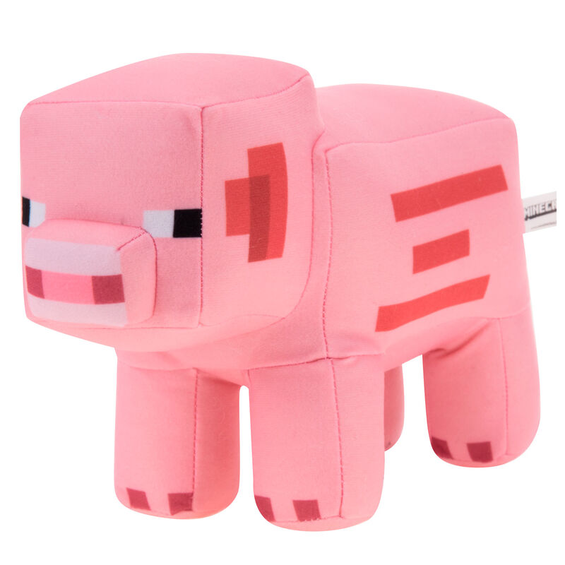 Imagen de Peluche Cerdo Minecraft 27Cm parte de nuestra colección en Espadas y más, sitio oficial.