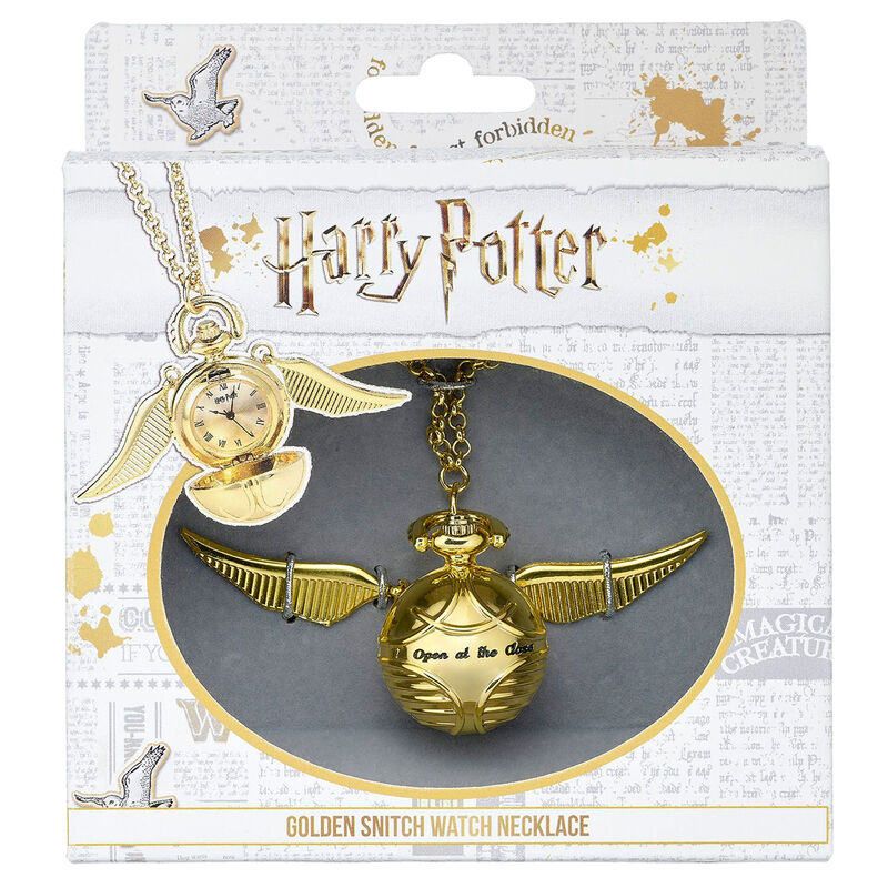 Imagen 1 - Colgante Reloj Golden Snitch Harry Potter