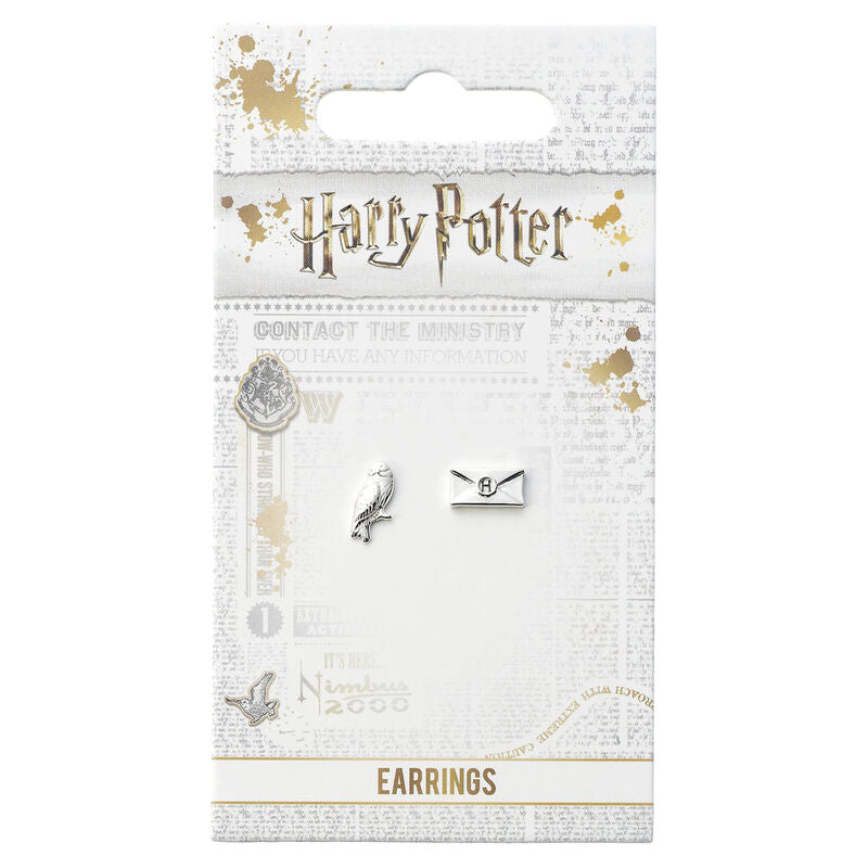 Imagen 2 - Pendientes Hedwig And Letter Harry Potter