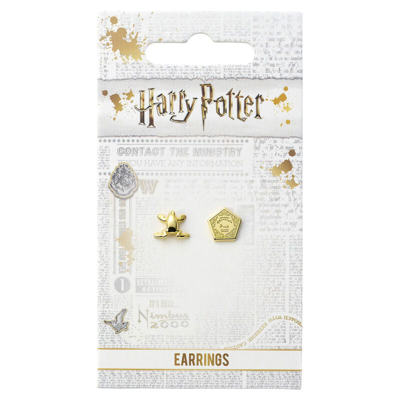 Imagen 2 - Pendientes Chocolate Frog Harry Potter