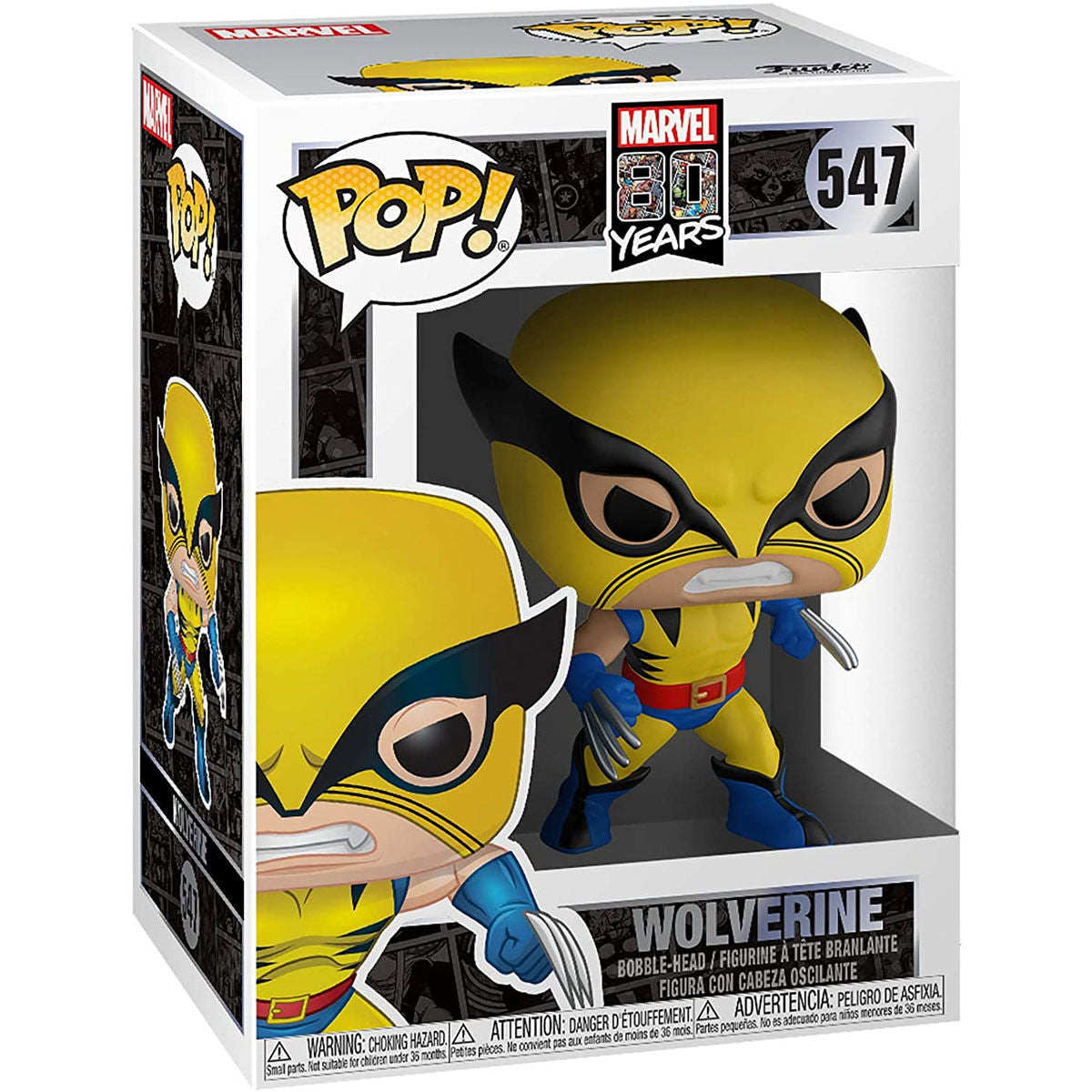 Imagen de Figura Pop Marvel 80Th First Appearance Wolverine parte de nuestra colección en Espadas y más, sitio oficial.