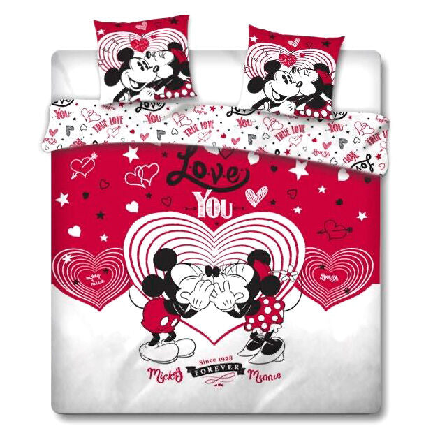 Imagen 1 - Funda Nordica Love Mickey And Minnie Disney Cama 135Cm