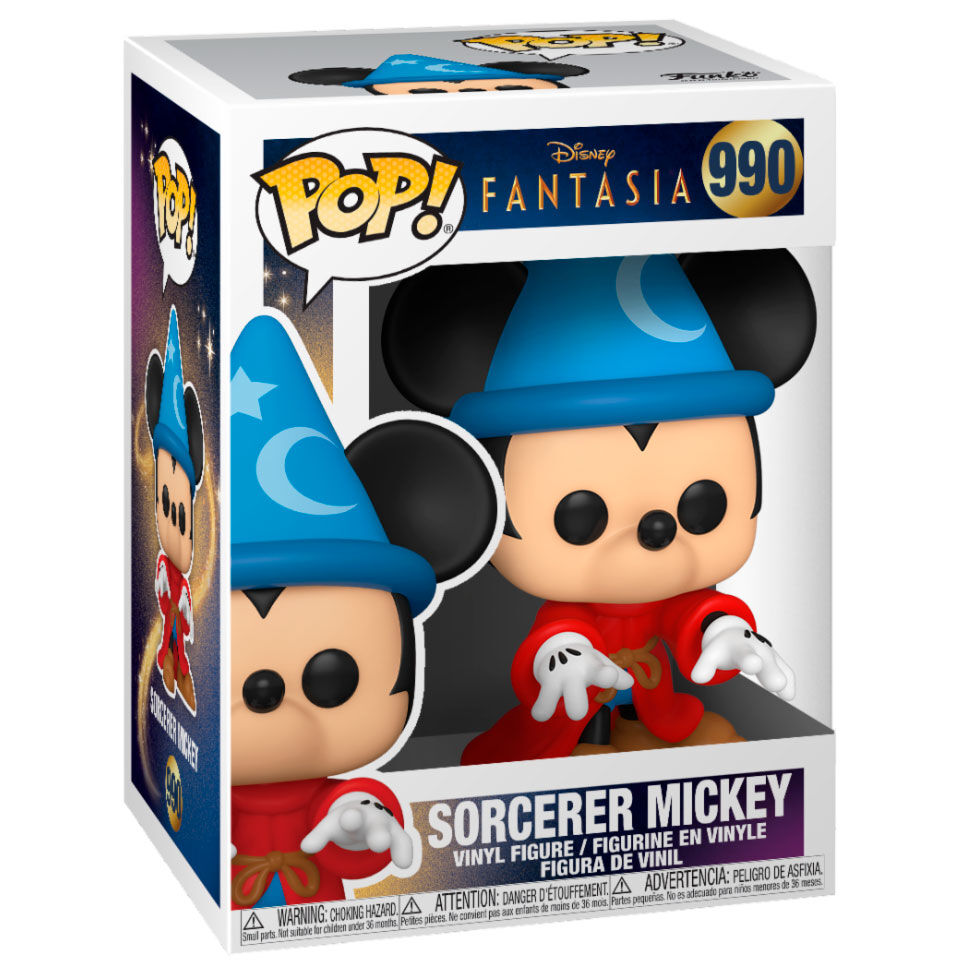 Imagen 2 - Figura Pop Disney Fantasia 80Th Sorcerer Mickey