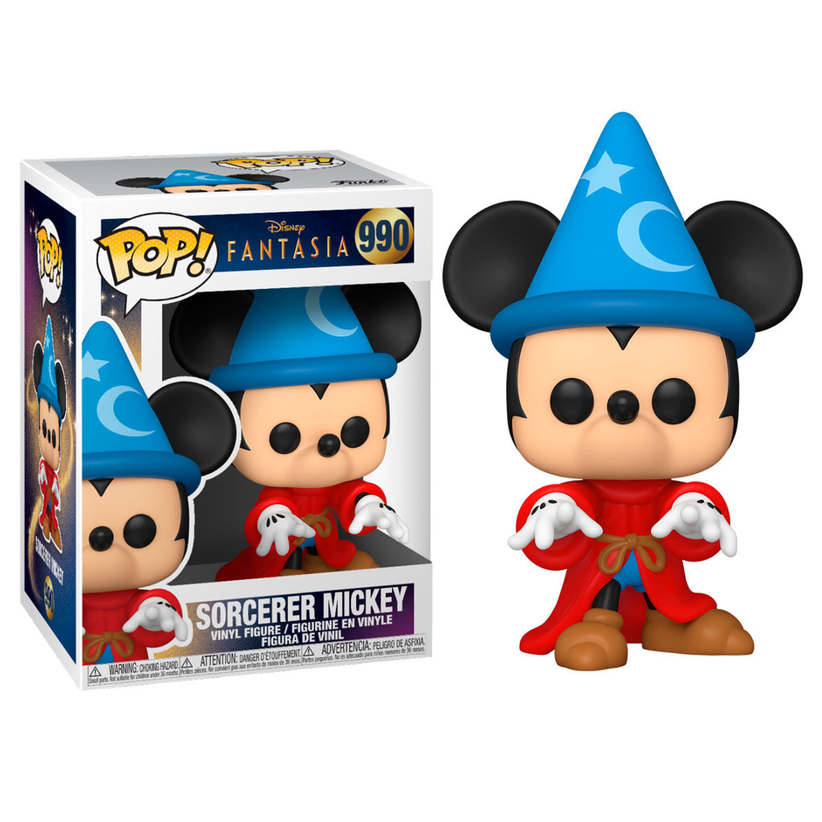 Imagen 1 - Figura Pop Disney Fantasia 80Th Sorcerer Mickey