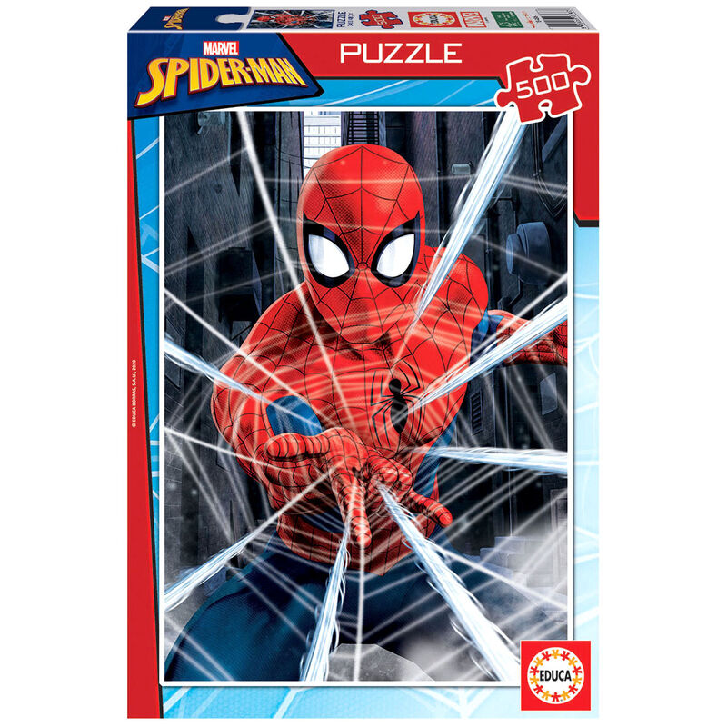 Imagen de Puzzle Spiderman Marvel 500Pzs parte de nuestra colección en Espadas y más, sitio oficial.