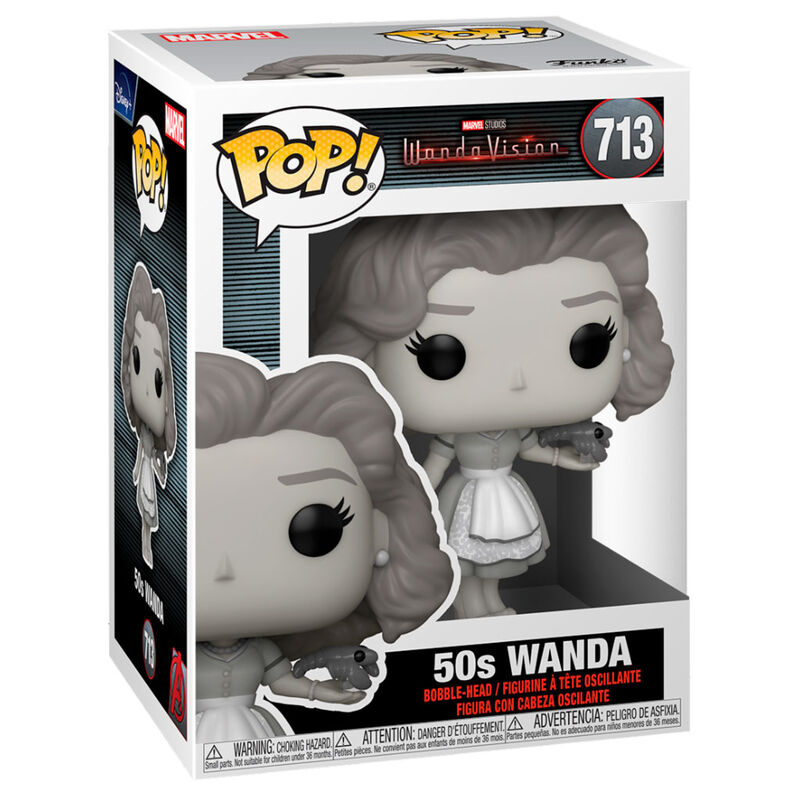 Imagen de Figura Pop Marvel Wandavision Wanda 50S parte de nuestra colección en Espadas y más, sitio oficial.