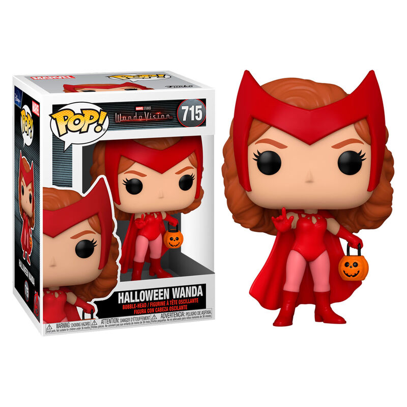 Imagen de Figura Pop Marvel Wandavision Wanda Halloween parte de nuestra colección en Espadas y más, sitio oficial.