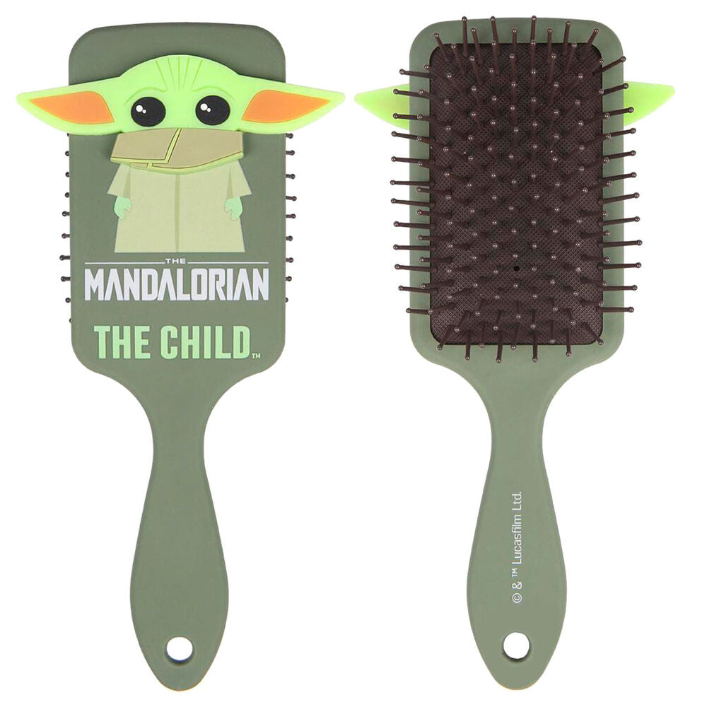 Imagen de Cepillo Pelo Yoda Child The Mandalorian Star Wars parte de nuestra colección en Espadas y más, sitio oficial.