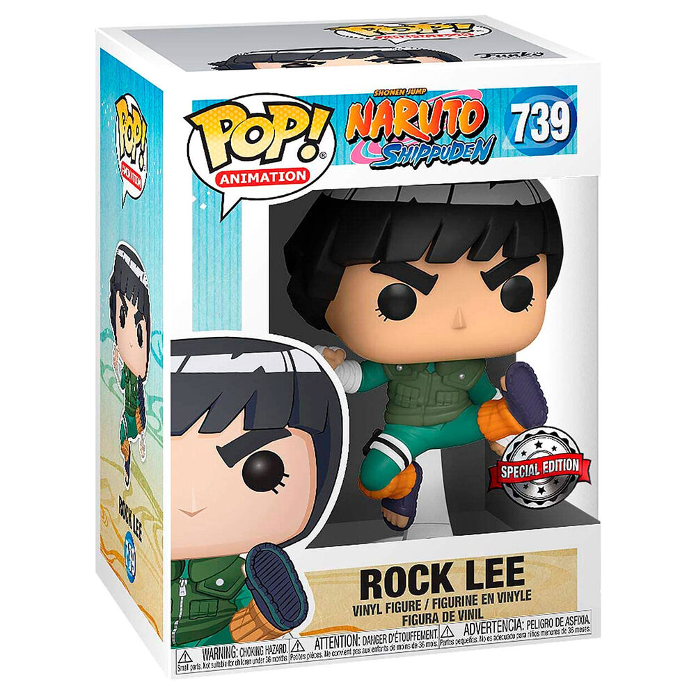 Imagen de Figura Pop Naruto Rock Lee Exclusive parte de nuestra colección en Espadas y más, sitio oficial.