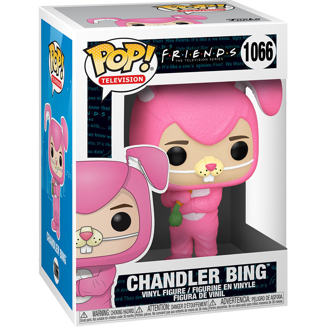 Imagen de Figura Pop Friends Chandler As Bunny parte de nuestra colección en Espadas y más, sitio oficial.