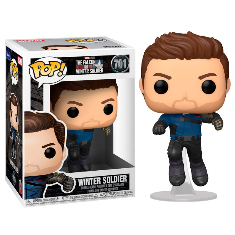 Imagen 3 - Figura Pop Marvel The Falcon And The Winter Soldier - Winter Soldier