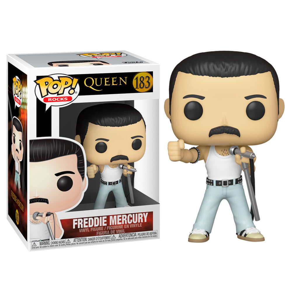 Imagen de Figura Pop Queen Freddie Mercury Radio Gaga parte de nuestra colección en Espadas y más, sitio oficial.
