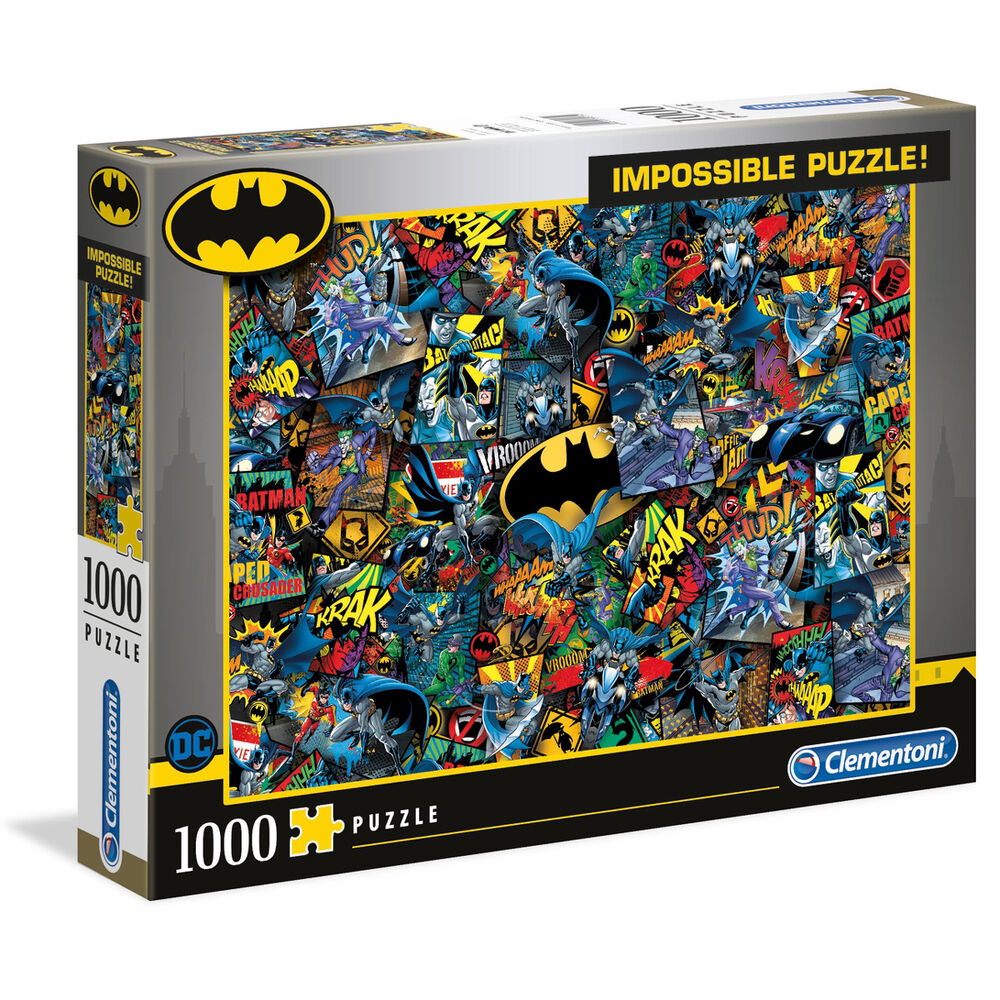 Imagen de Puzzle Imposible Batman Dc Comics 1000Pzs parte de nuestra colección en Espadas y más, sitio oficial.