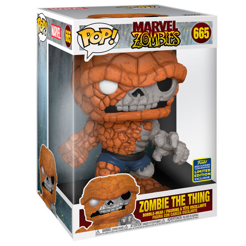 Imagen de Figura Pop Marvel Zombies The Thing Exclusive 25Cm parte de nuestra colección en Espadas y más, sitio oficial.